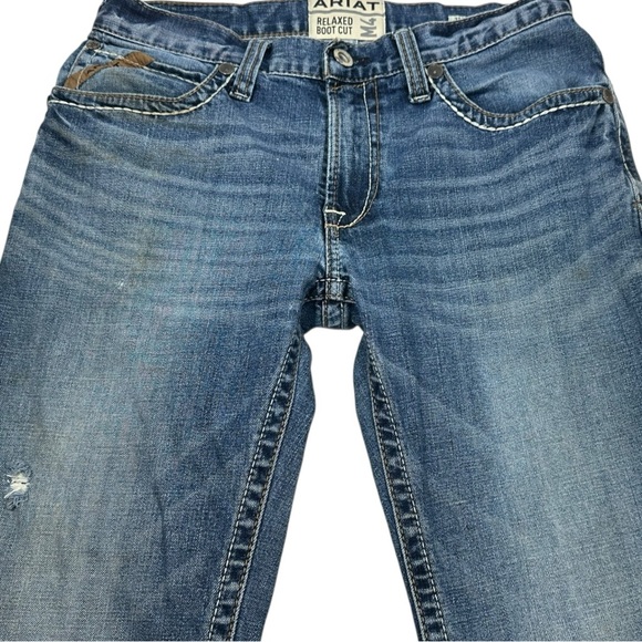 Ariat M4 Preston Relaxed Fit Bootcut Jeans Men's 31 x 34 Western Cowboy Rodeo - Picture 8 of 16